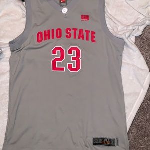 Authentic Lebron James Model Ohio State Jersey
